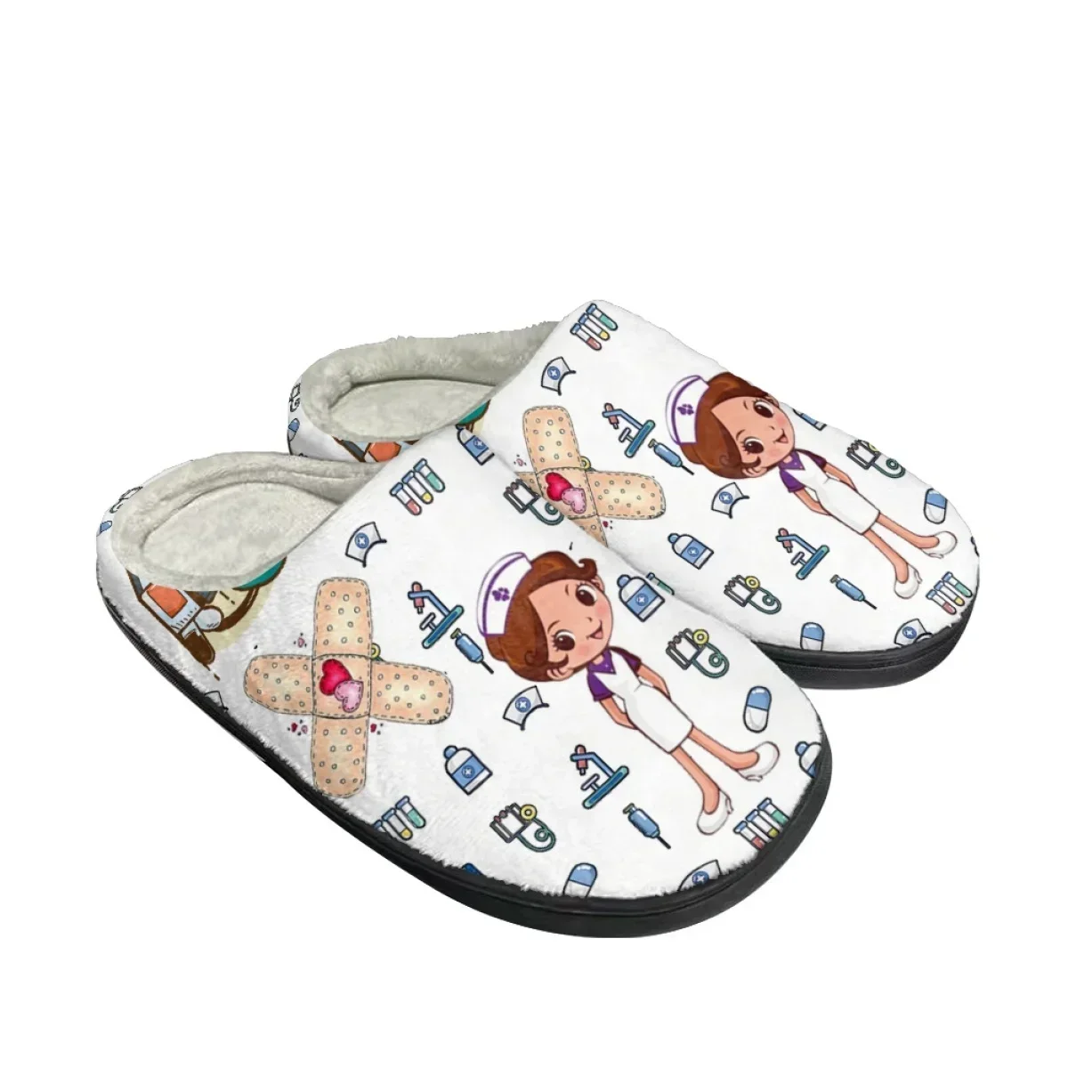 Home Bathroom Design - Winter Indoor Floor Casual Slippers Nurses