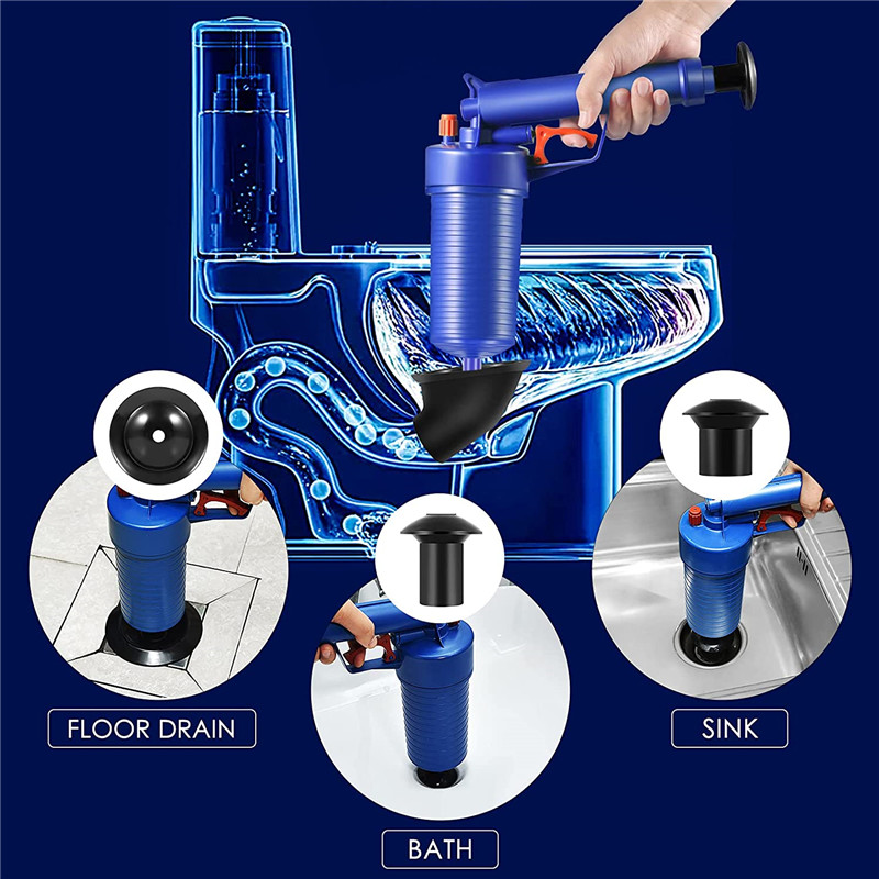 Plunger Toilet - Plunger Unblocker Drain Pipe Cleaner Toilet