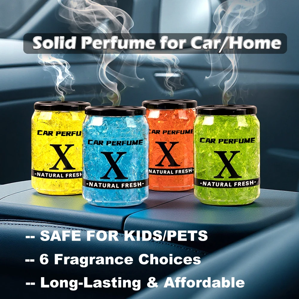 Home Bathroom Freshener - 220g Solid Car Perfume Air Freshener