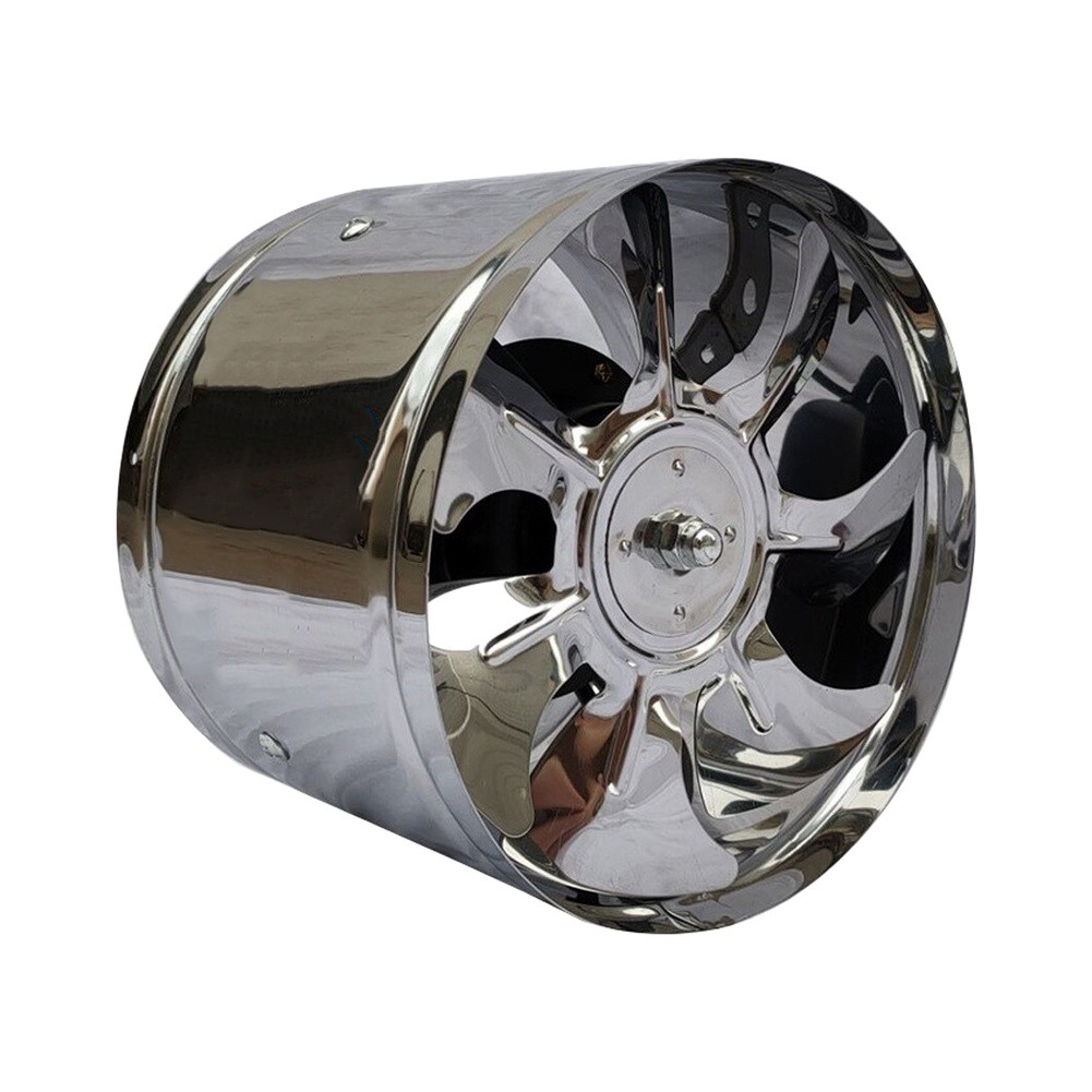 Home Bathroom Ventilation - Stainless Steel 6 Inch Duct Fan