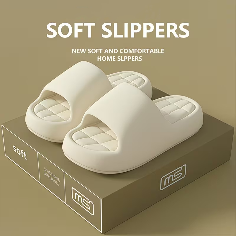 Home Outdoor Bathroom - Fashion Women's Slippers Indoor Thick Soft