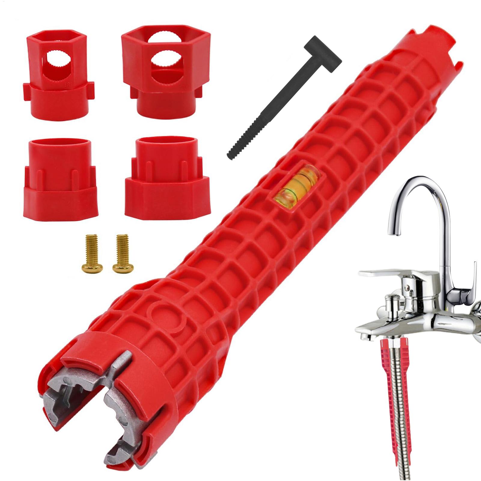 Home Bathroom Plumbing - 14In1 Bathroom Wrench Set Faucet And