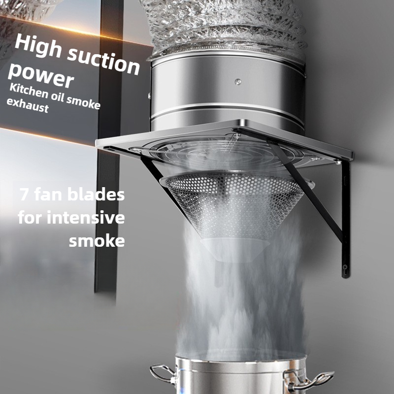 Home Bathroom Ventilation - 6/8Inch Extractor Ventilation Fan Exhaust Air