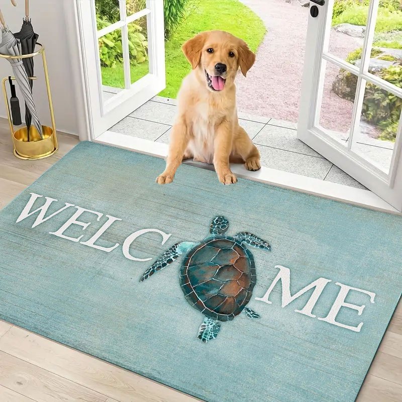 Hello Gorgeous Doormat Red Hig - Home Made Bathroom Vanity 评论和价格