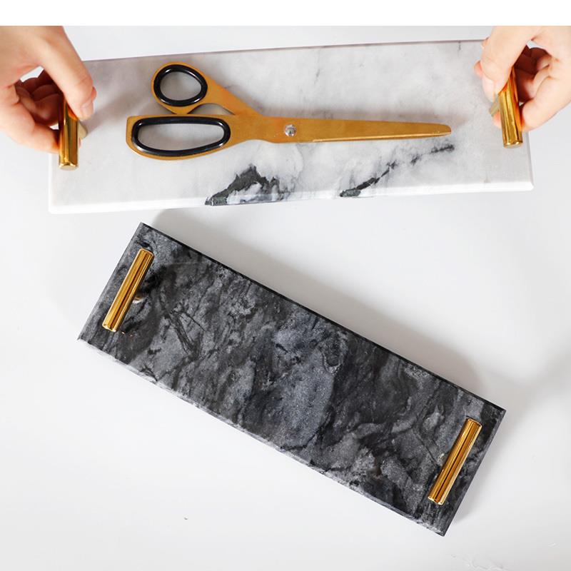 Nordic Natural Marble Tray Dec - Tiny Home Bathroom Kit 评论和价格