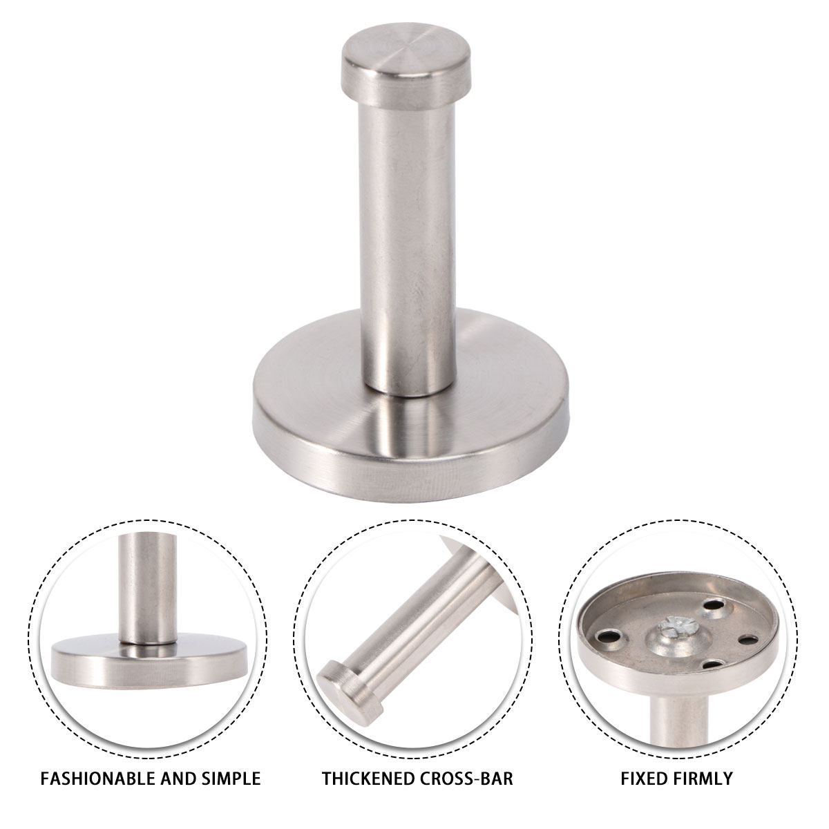 6Pcs Metal Hooks Stainless Ste - Home Bathroom Design 评论和价格