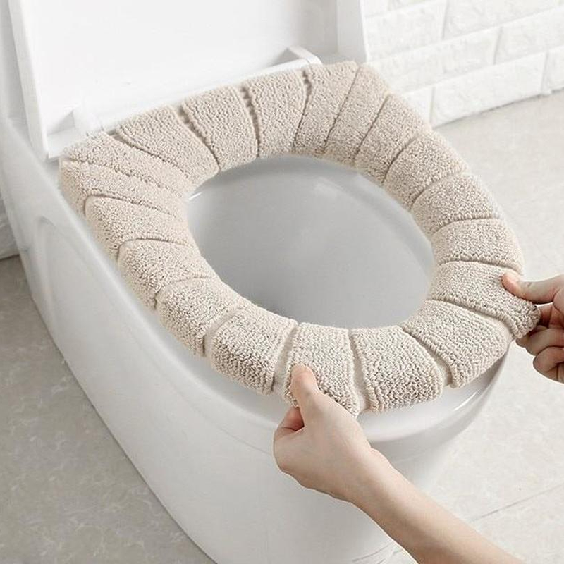 Toilet Seat Cover Warm Soft Ac - Tiny Home Bathroom Kit 评论和价格
