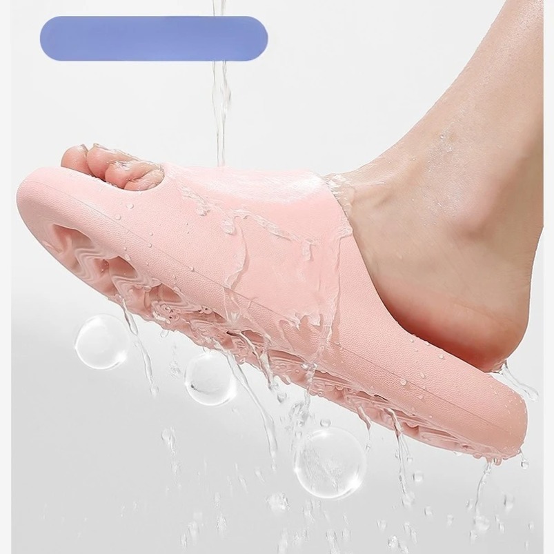 Cloud Slipper Woman Hollow Out - Home Outdoor Bathroom 评论和价格