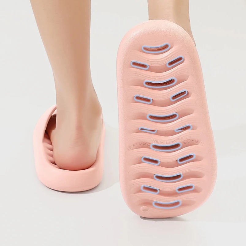 Cloud Slipper Woman Hollow Out - Home Outdoor Bathroom 评论和价格