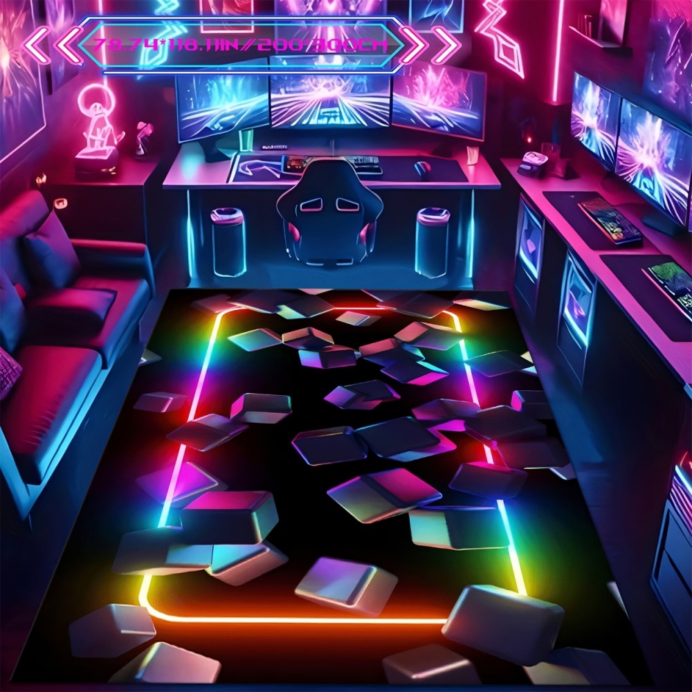 VIKAMA Gaming Mat Colorful Des - Home Bathroom Door Design 评论和价格