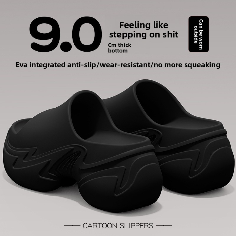 High-top slippers 2026 new sum - Home Outdoor Bathroom 评论和价格