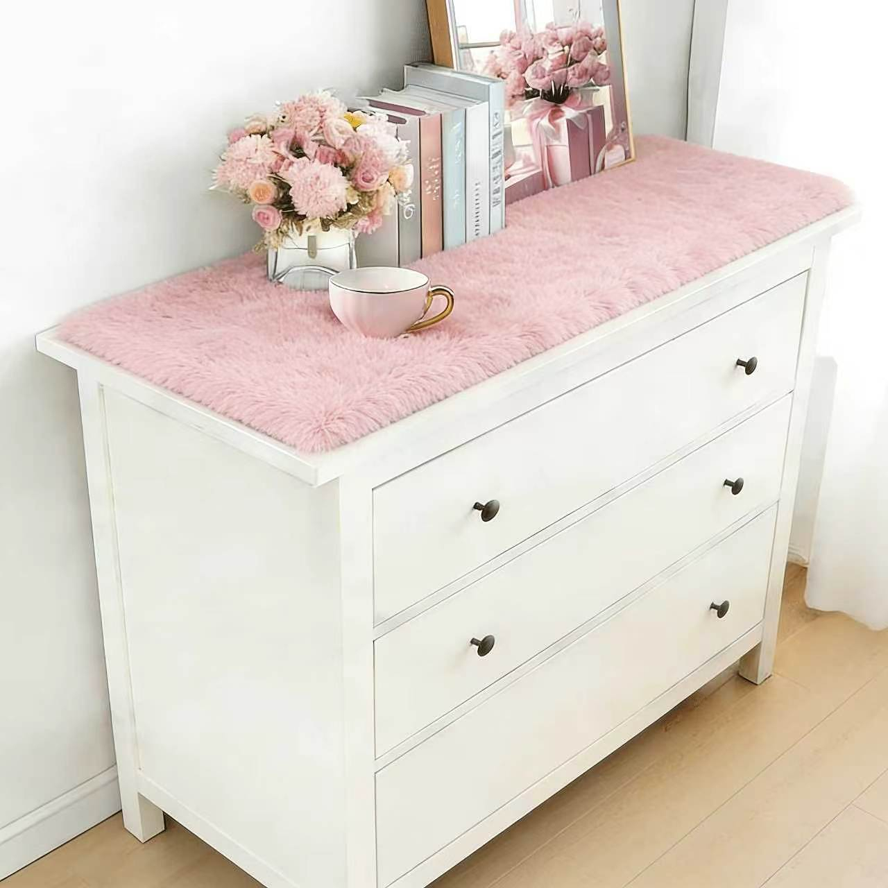 VIKAMA gradient plush carpet l - Home Made Bathroom Vanity 评论和价格