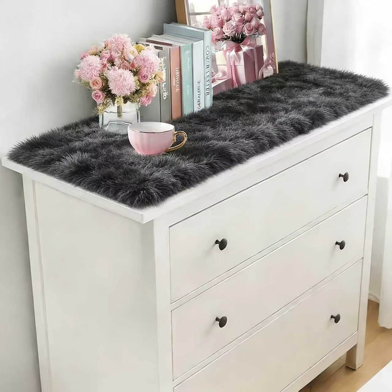 VIKAMA gradient plush carpet l - Home Made Bathroom Vanity 评论和价格
