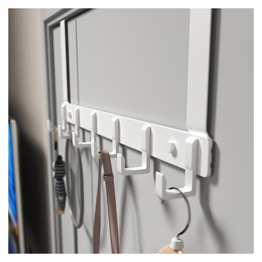 Hooks Over The Door 6 Hooks Cl - Tiny Home Bathroom Kit 评论和价格
