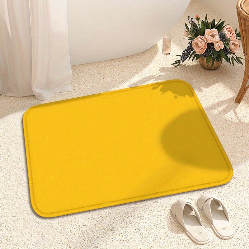1PC Pure Yellow Pattern Door M - Home Bathroom Door Design 评论和价格