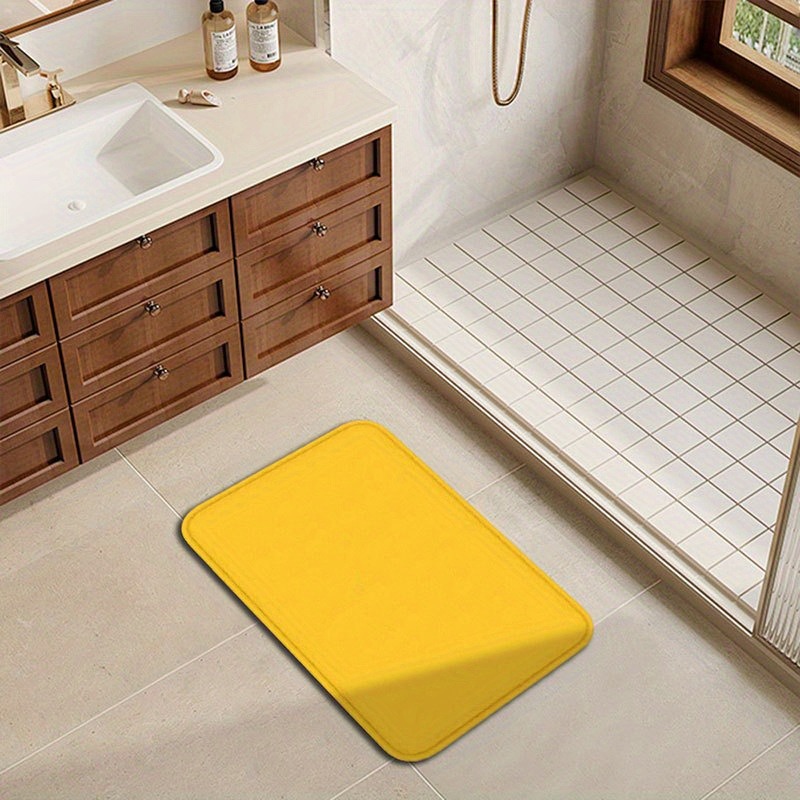 1PC Pure Yellow Pattern Door M - Home Bathroom Door Design 评论和价格