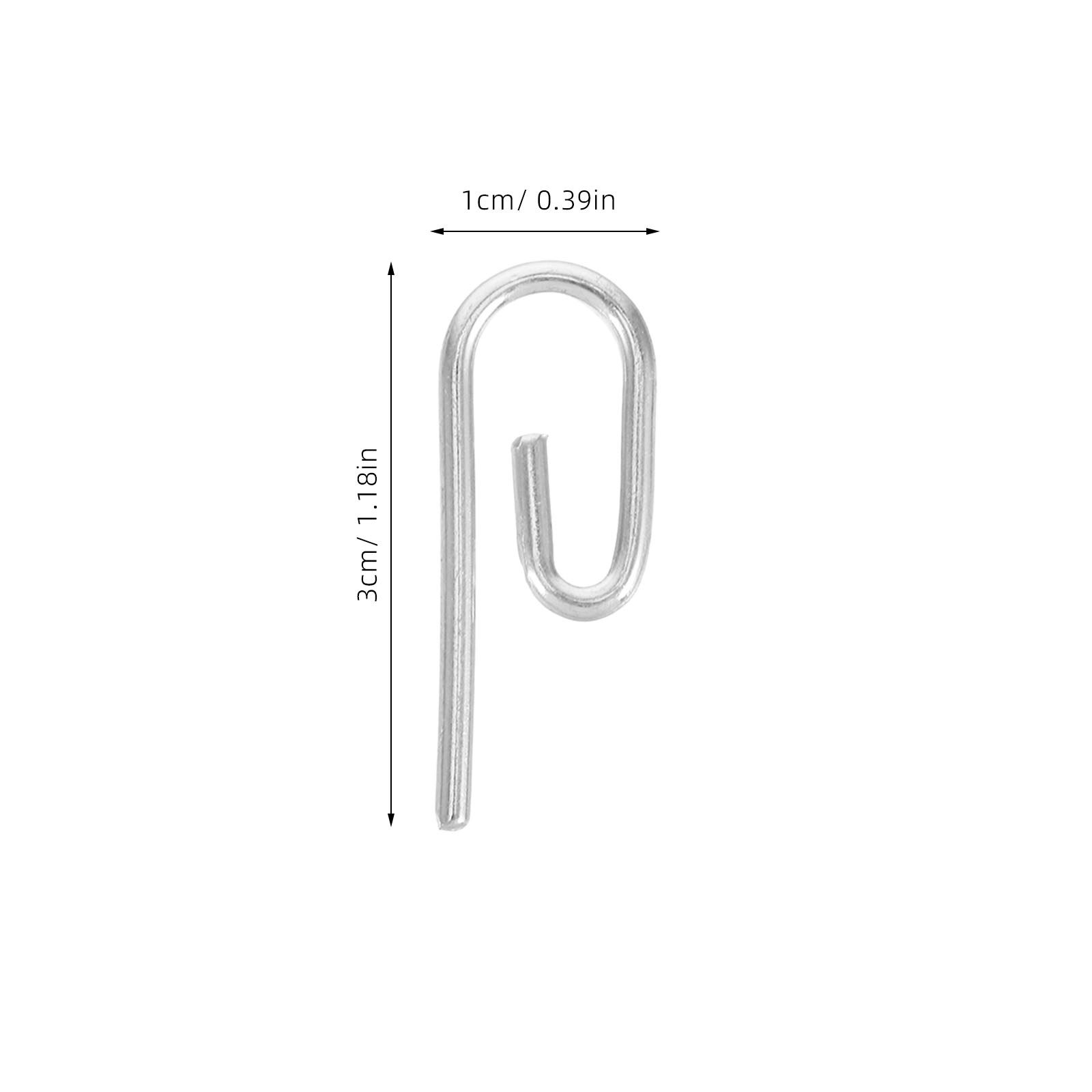 50Pcs Metal Curtain Hooks Prem - Home Bathroom Window 评论和价格