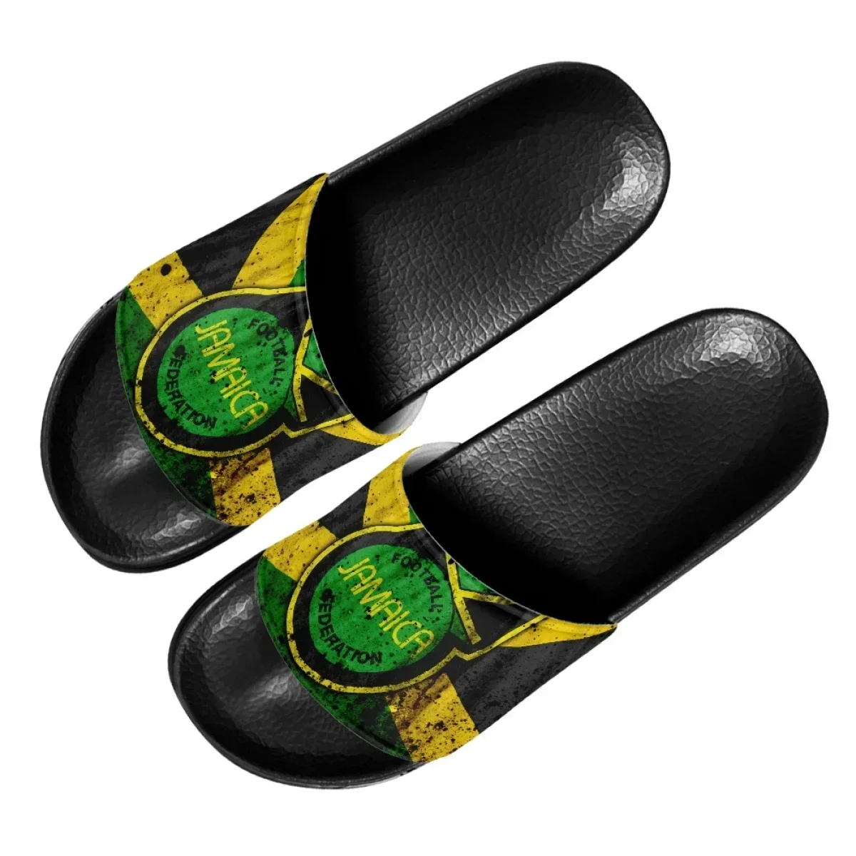 Jamaica Flag Art Design Print  - Home Bathroom Design 评论和价格