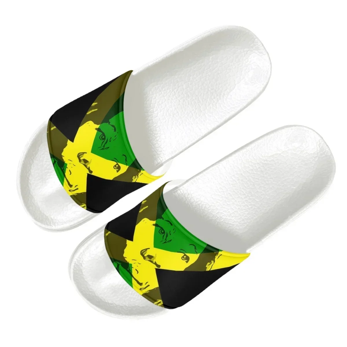 Jamaica Flag Art Design Print  - Home Bathroom Design 评论和价格