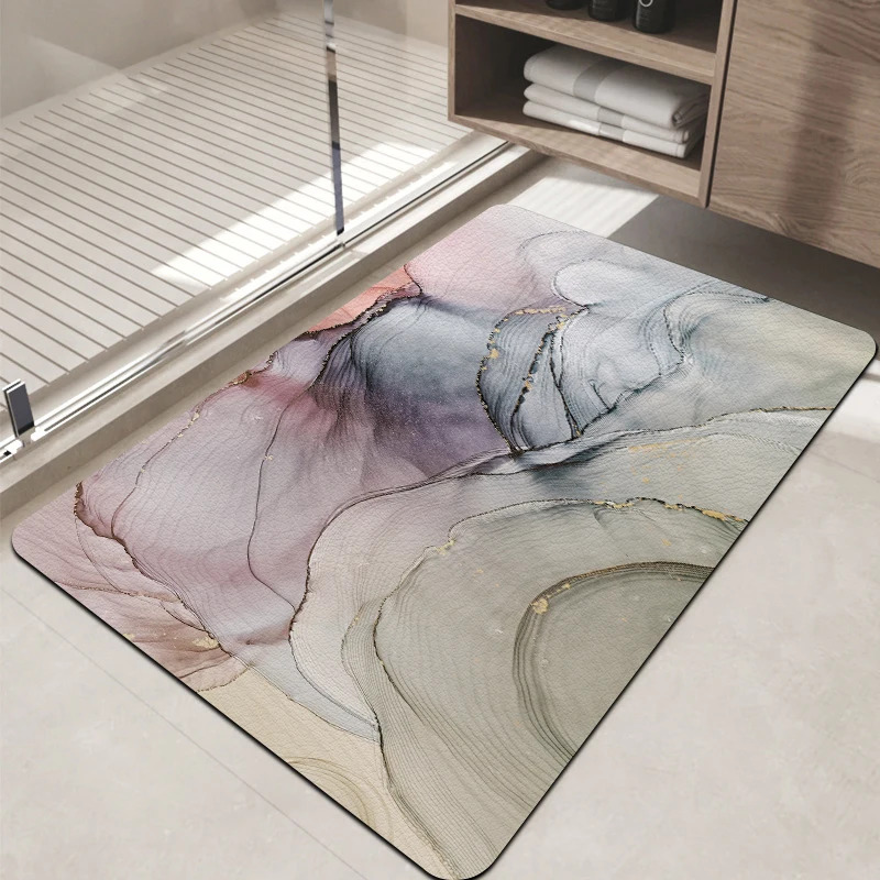 VIKAMA Luxury Watercolor Marbl - Home Made Bathroom Vanity 评论和价格