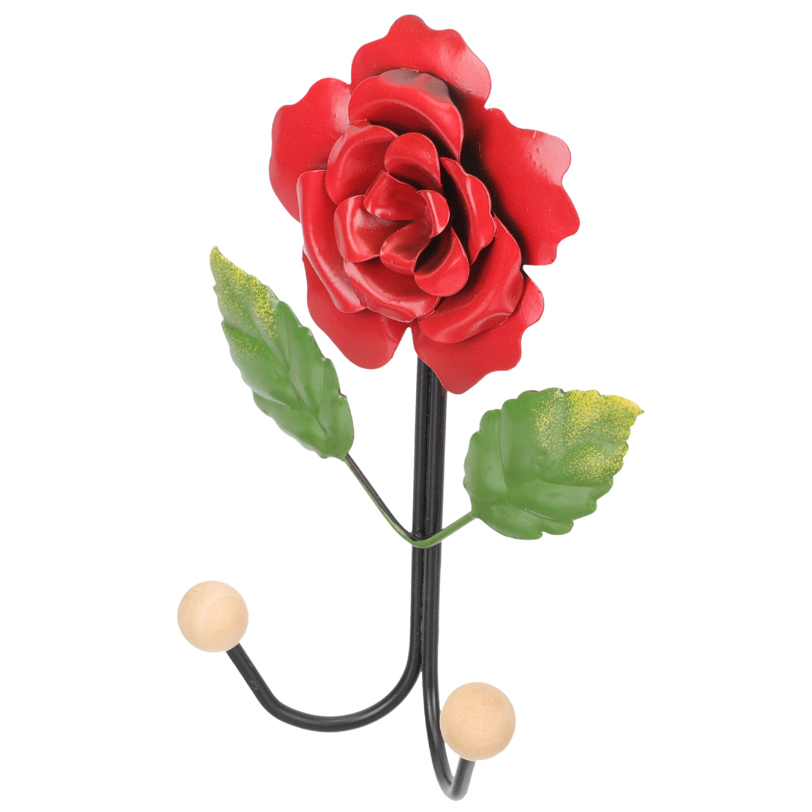 Rose Design Wall Coat Hooks Ir - Home Bathroom Design 评论和价格