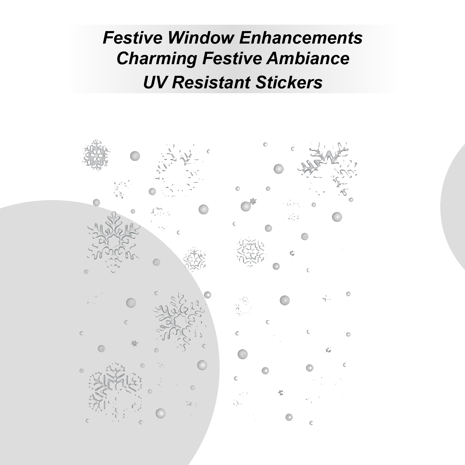 Holiday Window Clings Static R - Home Bathroom Window 评论和价格