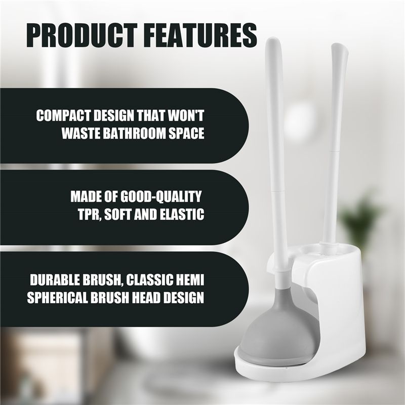 ABSJ-Toilet Plunger And Brush  - Plunger Toilet 评论和价格