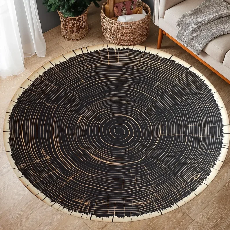 Natural Woodland Charm Tree Ri - Home Bathroom Door Design 评论和价格