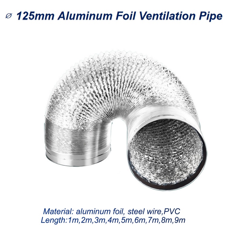 ∅125mm Aluminum Foil Ventilati - Home Bathroom Ventilation 评论和价格