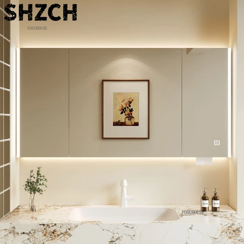 Modern Thickened Bathroom Mirr - Home Bathroom Design 评论和价格