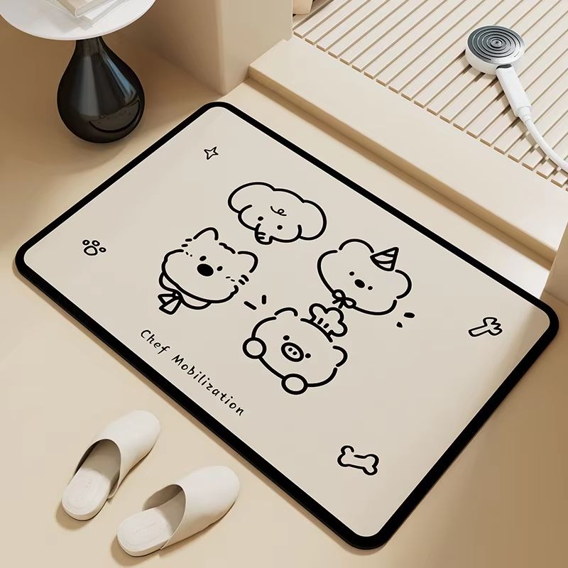 VIKAMA Cute Cartoon-Style Bath - Home Made Bathroom Vanity 评论和价格