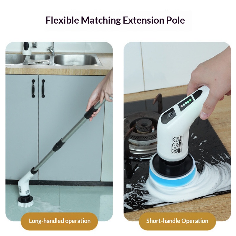 HOMEFISH Cordless Spin Scrubbe - Plunger Toilet 评论和价格