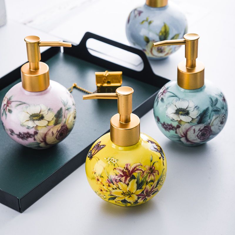 300ml Ceramic Sub-bottle Color - Tiny Home Bathroom Kit 评论和价格