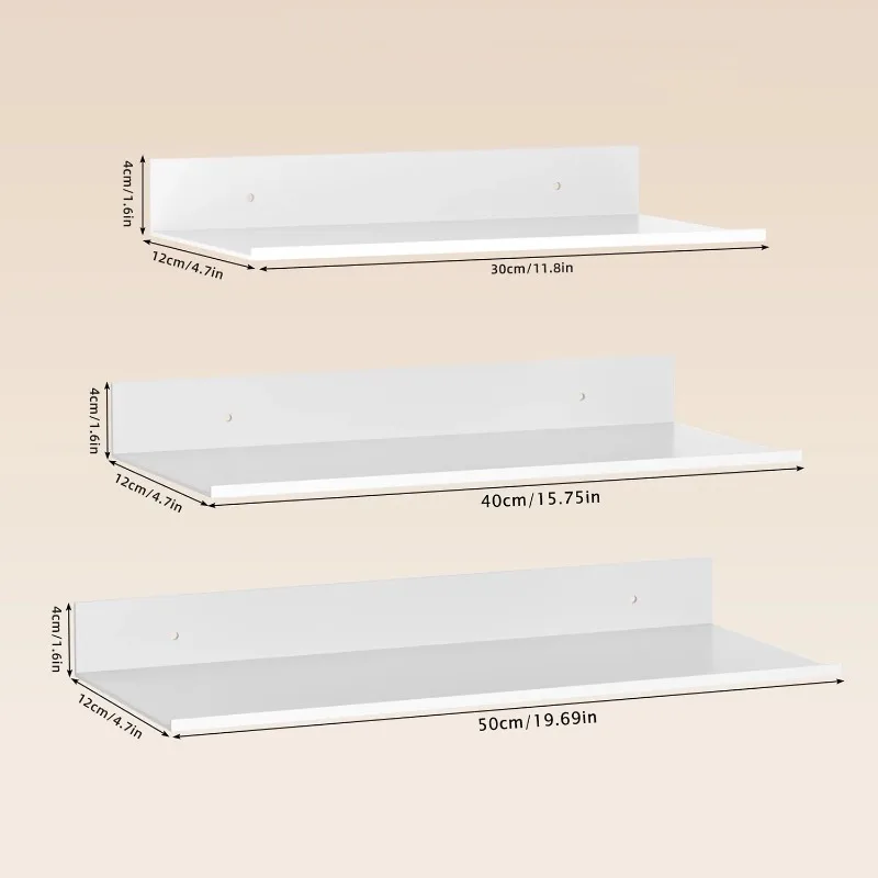 Metal Floating Shelves Wall Mo - Tiny Home Bathroom Kit 评论和价格