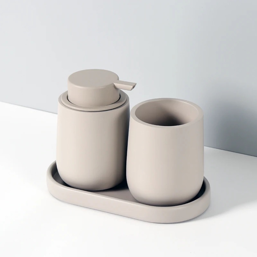 Bathroom Accessories Set Resin - Tiny Home Bathroom Kit 评论和价格