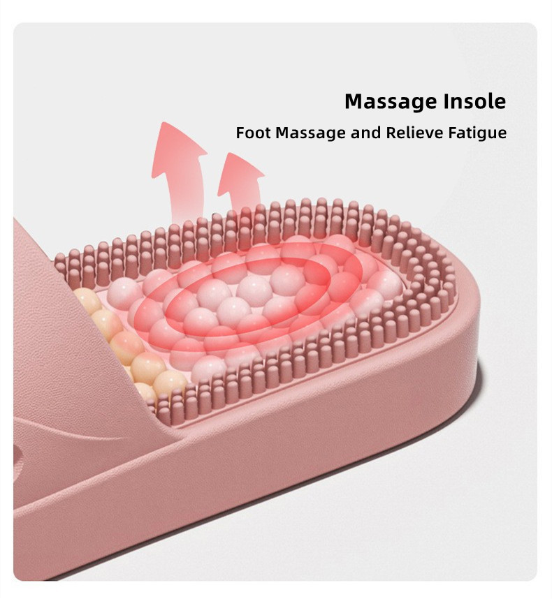 Summer Women Men Massage Slipp - Home Outdoor Bathroom 评论和价格