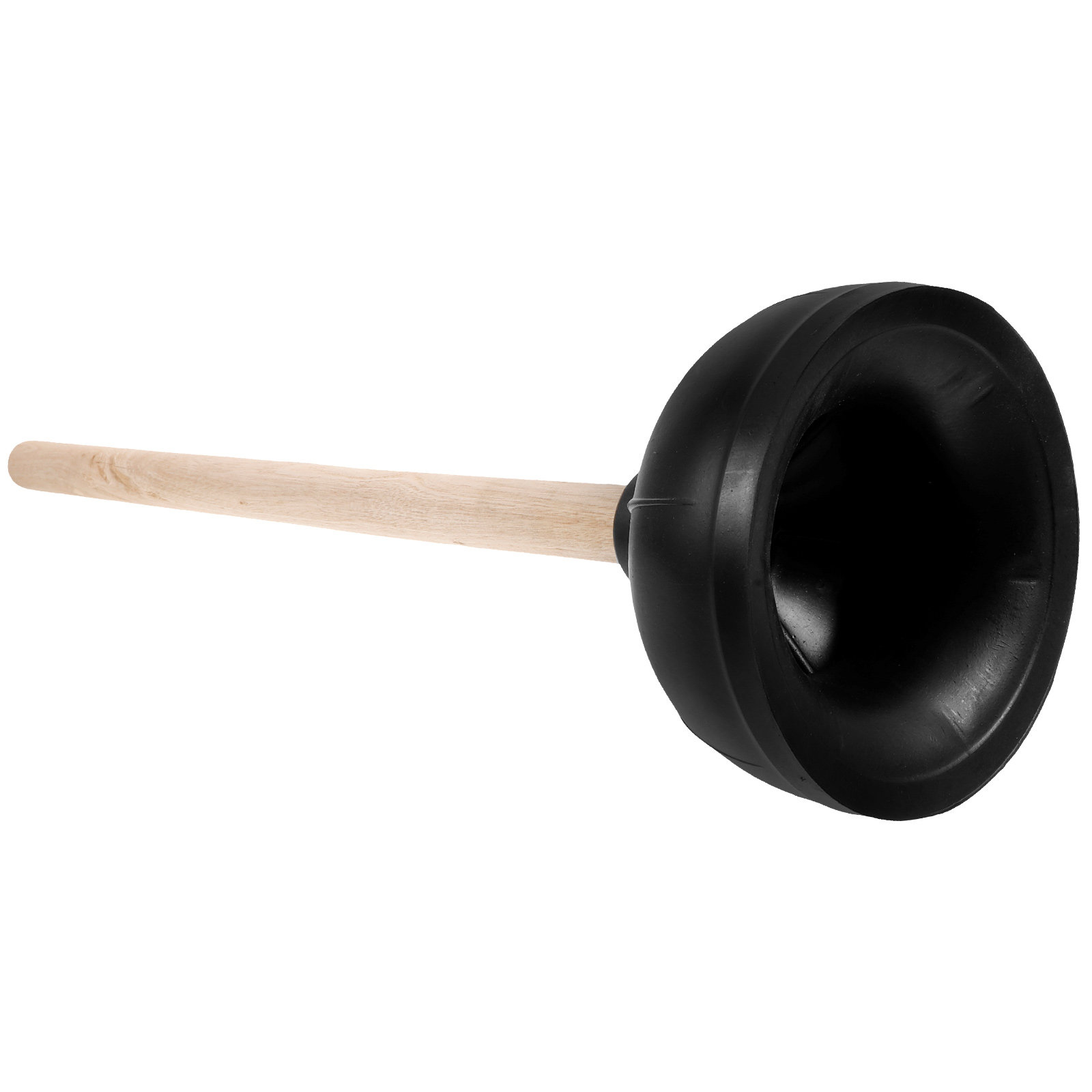 Wooden Handle Toilet Plunger B - Plunger Toilet 评论和价格